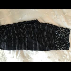 Lulu lemon striped leggings